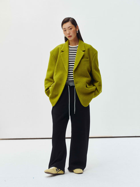 Varo Wool Textured Blazer